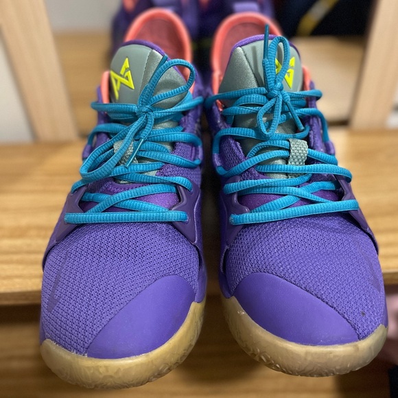SOLDLIMITED EDITION Nike PG 2 Mamba Mentality Kobe Purple Multicolor Paul George - Picture 4 of 13